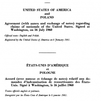 Odnaleziona zaginiona, sensacyjna umowa Nr 5518 z 1960r. Dotyczy ustawy Senatu USA S.447.