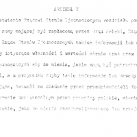 Odnaleziona zaginiona, sensacyjna umowa Nr 5518 z 1960r. Dotyczy ustawy Senatu USA S.447.