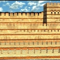 Mury teodozjańskie.