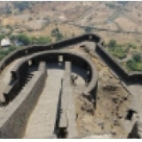 Fort Lohagad w Indiach, który przez większość czasu był pod panowaniem imperium Marathów.