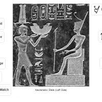 The Hieroglyphs of God's Electric Kingdom: Nectanebo Stele: