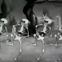 The Skeleton Dance (1929) Pierwsza Silly Simphony Walta Disneya.