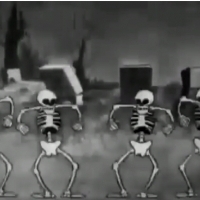 The Skeleton Dance (1929) Pierwsza Silly Simphony Walta Disneya.