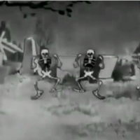 The Skeleton Dance (1929) Pierwsza Silly Simphony Walta Disneya.