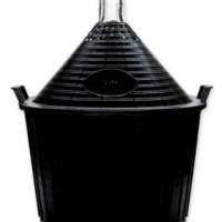 Pojemnik fermentacyjny:  ZESTAW WINIARSKI 54L 1,00-54,00 litry, czarny.