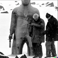 Ściśle tajne utracone zdjęcia z wyprawy na Antarktydę admirała Byrda.