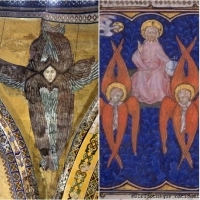 Zakon aniołów Serafinów to wężopodobne, błyszczące smoki nachash w ich oryginalnej formie z 6 skrzydłami.