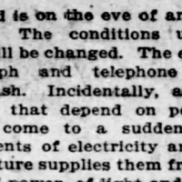 Artykuł z 15 marca 1896, opublikowany w St Louis Post.