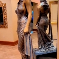 Rzeźba Batszeby zainstalowana w Lincoln Commercial Club w Lincoln, Nebraska, USA. Brąz, LifeSize.