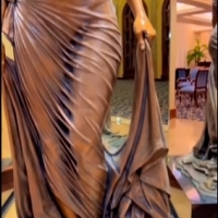 Rzeźba Batszeby zainstalowana w Lincoln Commercial Club w Lincoln, Nebraska, USA. Brąz, LifeSize.