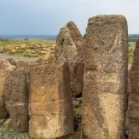 Starożytne miejsce „Shahre-Yeri” (Boorazma) w prowincji Azarbejdżan, północno-zachodni Iran/Persja. 