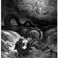 Lewiatan pojawia się w wielu religiach i mitologiach jako tajemnicze stworzenie oceaniczne.