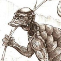 Kappa to gadzia humanoidalna istota, która przypomina przerośniętą żabę.