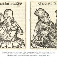 Niespokojne wody.  Czytanie moczu w medycynie średniowiecznej.  według: Katherine Harvey.