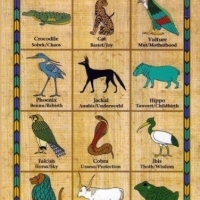 Zwierzęta starożytnej religii egipskiej.