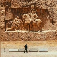 The triumph of Shapur I, Naqshe Rostam, Iran.