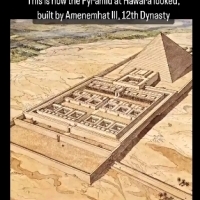 Pod piaskami enigmatycznej Czarnej Piramidy Hawary leży przełomowy kompleks, który urzekł egiptologów: zaginiony Labirynt Hawary.
