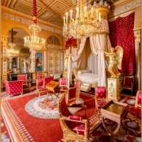 The Empress’ Bedroom in the château de Compiègne is surely one of the most opulent examples of the French Empire Style.
