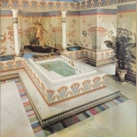Łazienka w starożytnym Egipcie.