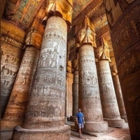 The Temple of Hathor is one of the most well-preserved antiquity sites in Egypt today: