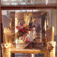 Tutankhamun’s throne