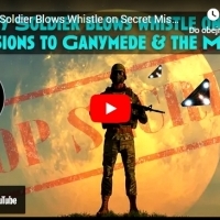 US Army Soldier Blows Whistle on Secret Missions to Ganymede and the Moon.