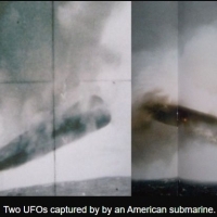 Huge Cigar-shaped UFO emerges from the ocean off coast Kwa Zulu Natal, South Africa.