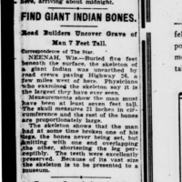 1927, „Evening Star”, Waszyngton, 30 września, WISCONSIN:
