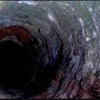 Mysterious bottomless hole leading to another dimension - Mel's Hole.