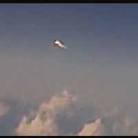 Former Navy pilot shares images and video of his encounter with UFOs.