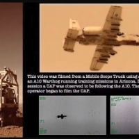 DHS footage shows UFO buzzes A10 warthog nearby Davis Monthan AFB