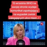 15 września 2023 roku WHO i Czerwony Krzyż ogłosiło komunikat: