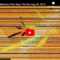 UFO Meeting Point Near The Sun - Aug 30, 2013