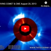 Spectacular Sun Diving Comet and CME - Aug 20, 2013 (Video)