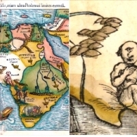 W swojej mapie poszerzył wiedzę o Saharze.