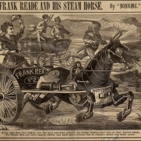 Elektryczny koń Franka R. Jr., 1887.