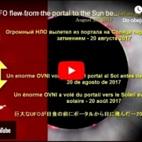 Massive UFO and Multi Level Structure appear near the Sun