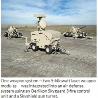 Rheinmetall demonstrates laser weapons