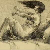 Wczesna historia wędrujących macic (łon kobiecych).