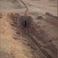 System Qanat (Egipt) do transportu wody w starożytnym mieście Douch, oaza Kharga