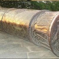 Działo Medha, Fort Daulatabad, Aurangabad, Indie. XVII wiek.