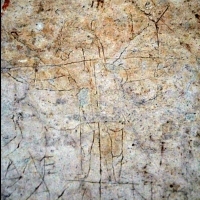 Rzymskie graffiti znalezione w Rzymie we Włoszech i uważane za najstarsze znane przedstawienie Jezusa na krzyżu.