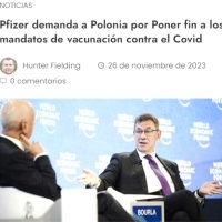 Pfizer pozywa Polskę za zniesienie nakazów szczepień na Covid.