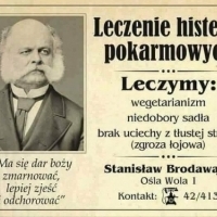 Leczymy wegetarianizm i niedobory sadła.