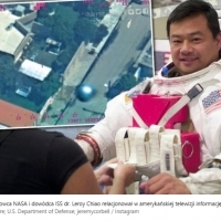 Astronauta wahadłowca NASA i dowódca ISS dr. Leroy Chiao relacjonował w amerykańskiej telewizji informację o spotkaniu z UFO.