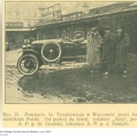 Pierwsze auto polskiej konstrukcji pojawiło się 100 lat temu. Automobil Ralf Stetysz hrabiego Tyszkiewicza.