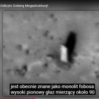 Na Księżycu  i na Fobos- księżycu Marsa Odkryto Dziwne Megastruktury! UFO eliptyczny obiekt.