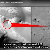 Na Księżycu  i na Fobos- księżycu Marsa Odkryto Dziwne Megastruktury! UFO eliptyczny obiekt.