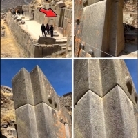 W Ollantaytambo wielokątne ściany zdają się świadczyć o zaginionej technologii: